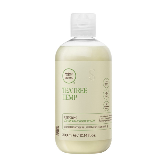 Szampon Paul Mitchell TEA TREE Hemp 2w1 oczyszczający do włosów i ciała 300 ml