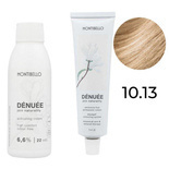 Zestaw Montibello Denuee farba 10.13 złoto-popielaty platynowy blond 60 ml + krem aktywujący 22VOL 6,6% 90 ml
