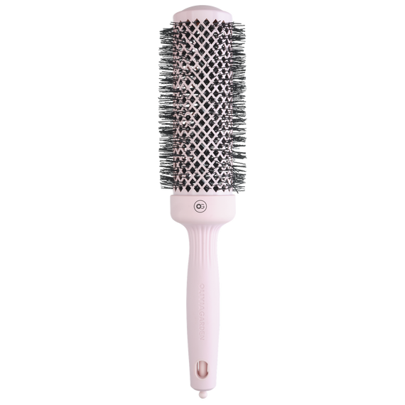 Szczotka Olivia Garden Expert Blowout Speed Wavy Bristles do suszenia i modelowania włosów różowa 45 mm