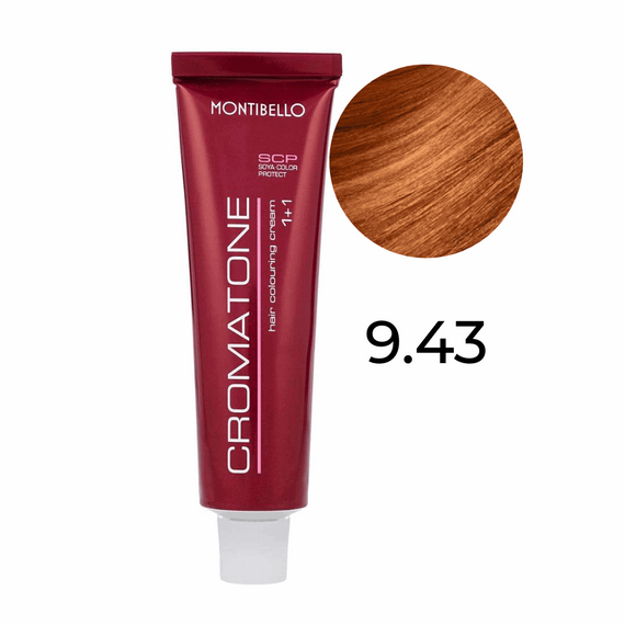 Farba Montibello Cromatone 9.43 złoto-miedziany bardzo jasny blond 60 ml