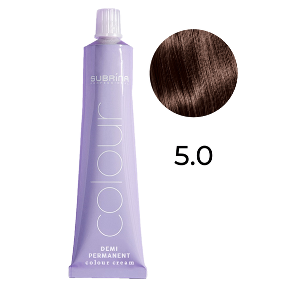 Farba Subrina Demi Permanent Colour 5.0 jasny brąz 60 ml