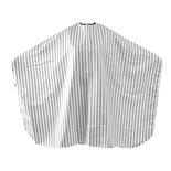 Barber Expert peleryna biała szerokie czarne paski Fox