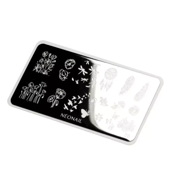 Blaszka Neonail Stamping plate 06 do stempli