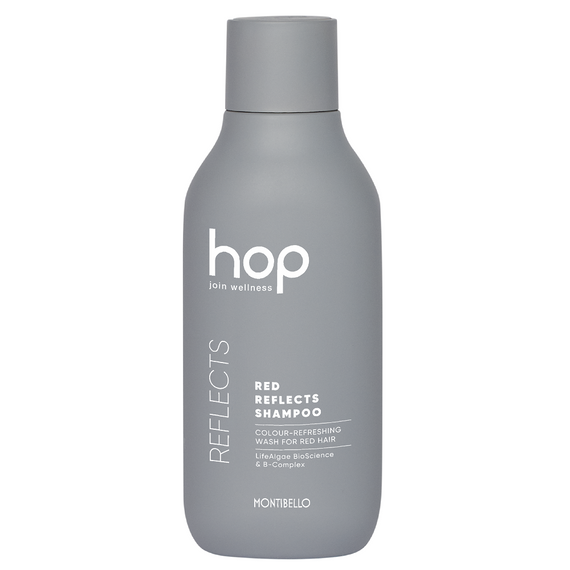 Szampon Montibello HOP Red Reflects podkreślający kolor do włosów rudych i kasztanowych 300 ml