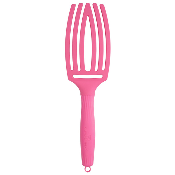 Szczotka Olivia Garden Fingerbrush Care Ionic Pink Ink do rozczesywania włosów różowa
