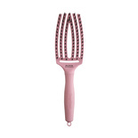 Szczotka Olivia Garden FingerBrush Combo Medium Soft Pink do rozczesywania włosów Amazonki Róż po zdrowie