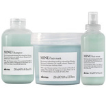 Zestaw Davines Essential Haircare MINU do włosów farbowanych szampon 250ml + maska 250ml + serum 150ml