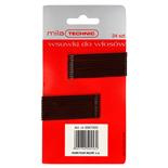 Wsuwki płaskie 6 cm brązowe Mila Technic