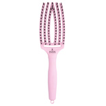 Szczotka Olivia Garden Fingerbrush Care Ionic Paper Blush do rozczesywania włosów różowa