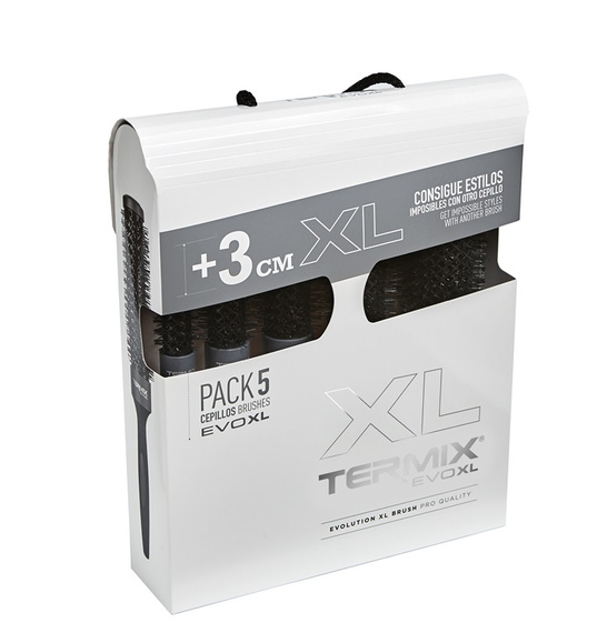 Zestaw szczotek Termix Evo XL 5 sztuk (17, 23, 28, 32, 43 mm)