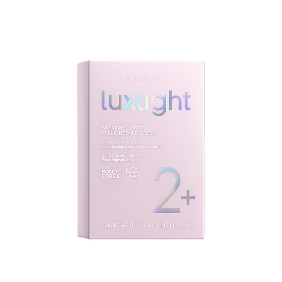 Rozjaśniacz Montibello Luxlight Supreme Control Oil System 2+ 400 ml +200 ml