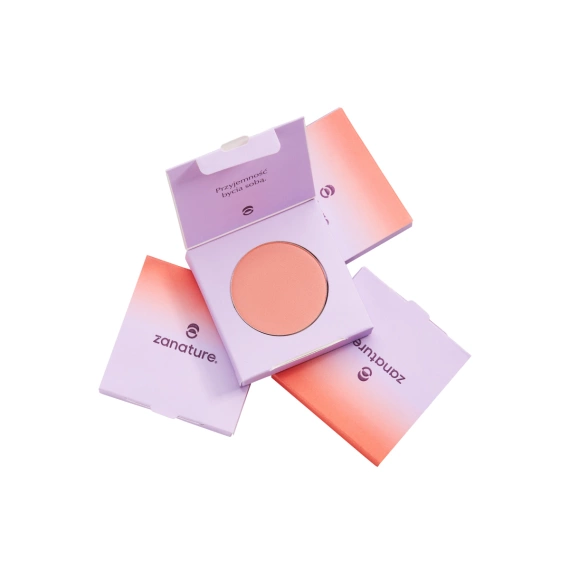 Róż prasowany do twarzy Zanature Blush Definition Excitement 3 g