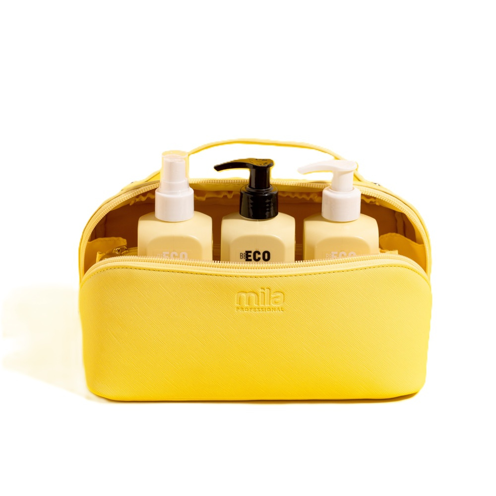 Mila Zestaw Mila Pro Sos Nutrition szampon 250 ml + maska 250 ml + mleczko 250 ml + kosmetyczka