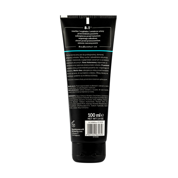 Fluid Hair Expert 8w1 nawilżenie i wygładzenie do wygładzania włosów 100 ml