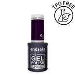 Lakier hybrydowy Andreia Professional The Gel Polish G27 z mocną pigmentacją bakłażan 10,5 ml