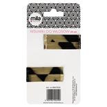 Wsuwki płaskie 6 cm cieniowane Mila Technic