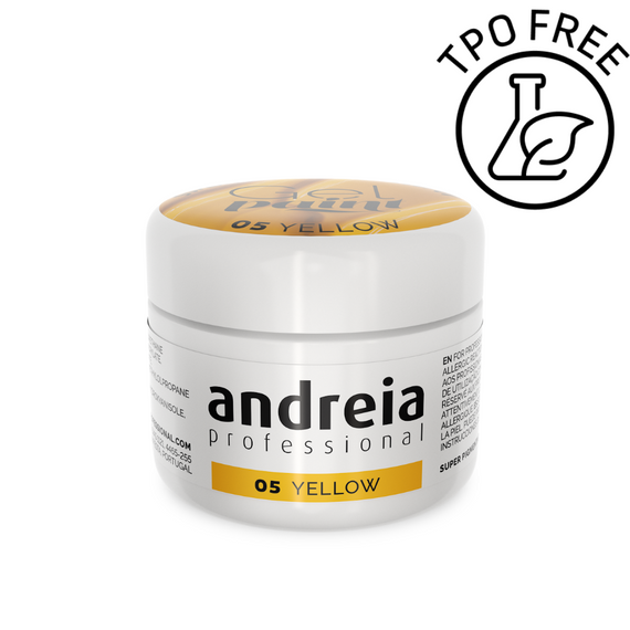 Żel do zdobień Andreia Professional Gel Paint 05 Yellow 4 ml