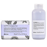 Zestaw Davines LOVE wygładzający szampon w kostce 100g + krem 150ml