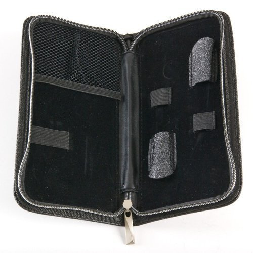 Etui do nożyczek małe brokatowe Fox