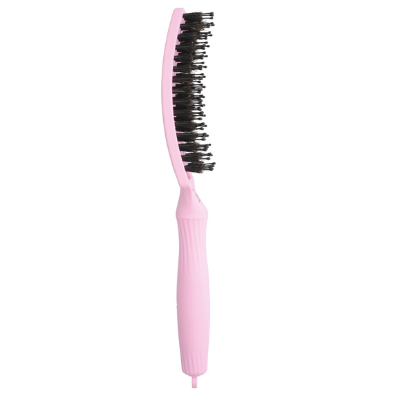 Szczotka Olivia Garden Fingerbrush Care Ionic Paper Blush do rozczesywania włosów różowa