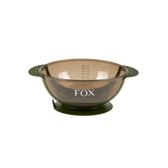 Miseczka do farbowania Fox Earth Colors Olive z silikonową przyssawką