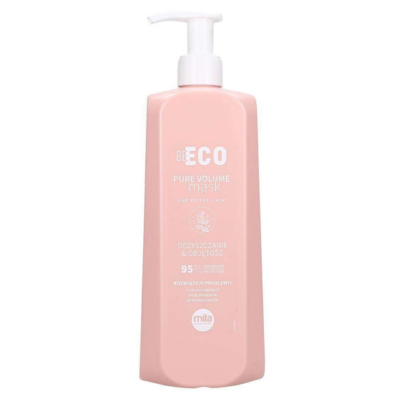 Maska Mila BE ECO Pure Volume Mask Oczyszczanie i Objętość 900 ml