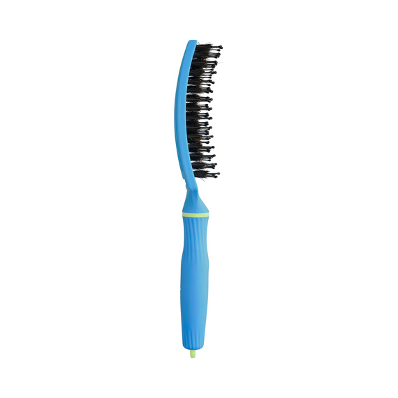 Szczotka Olivia Garden FingerBrush Combo Medium Inner Child Turbo Blue do rozczesywania i wygładzania włosów