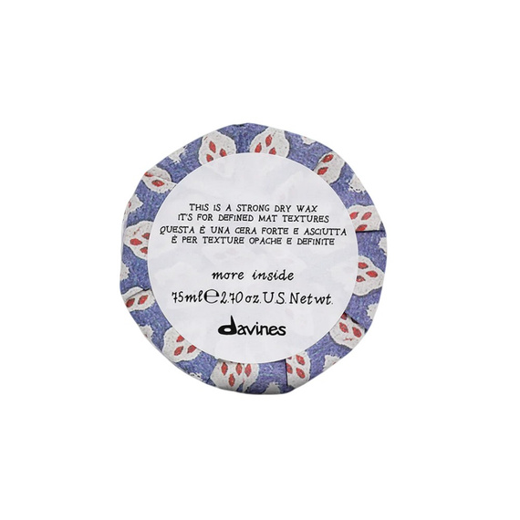 Suchy wosk Davines MORE INSIDE matujący bardzo mocno utrwalający 75 ml
