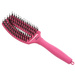 Szczotka Olivia Garden Fingerbrush Care Ionic Pink Ink do rozczesywania włosów różowa