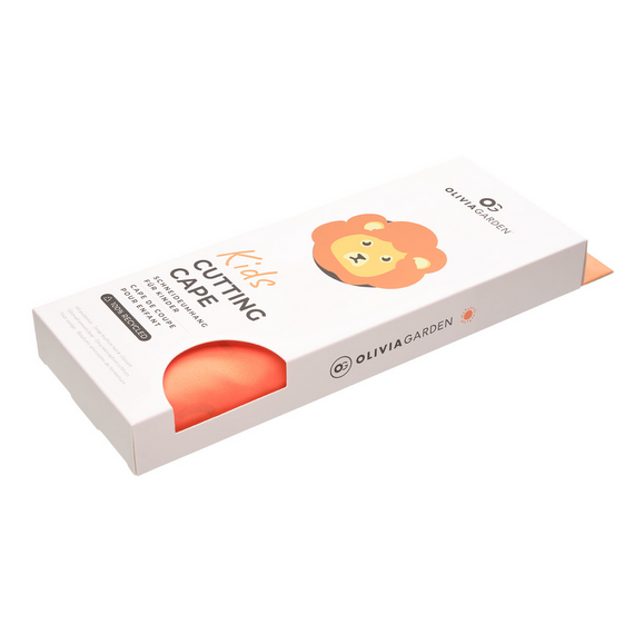 Peleryna Olivia Garden Cutting Cape Leo Orange dziecięca do strzyżenia pomarańczowa