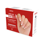 Zestaw Andreia Professional Hard Gel Pro do manicure żelowego (żel Clear, żel builder, primer, top, all in one, pędzel, ręcznik, pilnik)