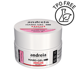 Żel budujący Andreia Professional Hard Gel 2 w 1 dużej gęstości samopoziomujący Glitter Pink 22 g