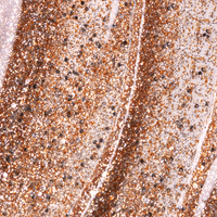 Lakier hybrydowy G37 z mocną pigmentacją złoty z brokatem 10,5ml