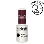 Lakier hybrydowy Andreia Professional Gel Polish MZ1 nasycone bordo 10,5 ml