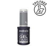 Lakier hybrydowy Andreia Professional The Gel Polish G48 z mocną pigmentacją jasna szarość 10,5 ml