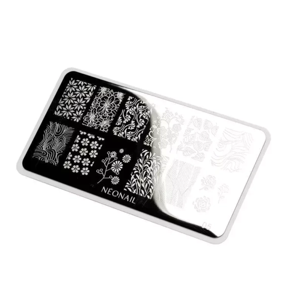 Blaszka Neonail Stamping plate 05 do stempli