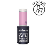 Lakier hybrydowy Andreia Professional The Gel Polish G43 z mocną pigmentacją bardzo jasny róż 10,5 ml