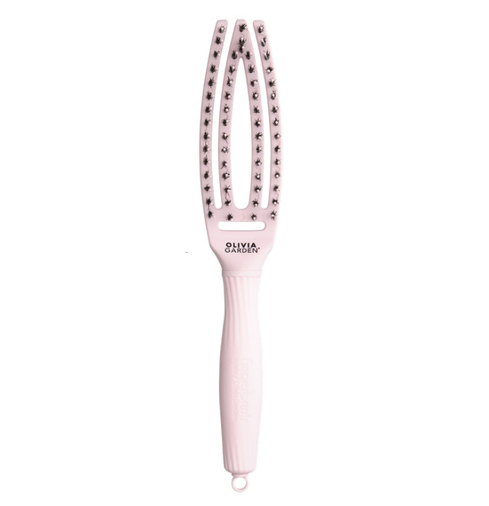 Szczotka Olivia Garden Care Ionic Boar & Nylon Pink S do rozczesywania różowa