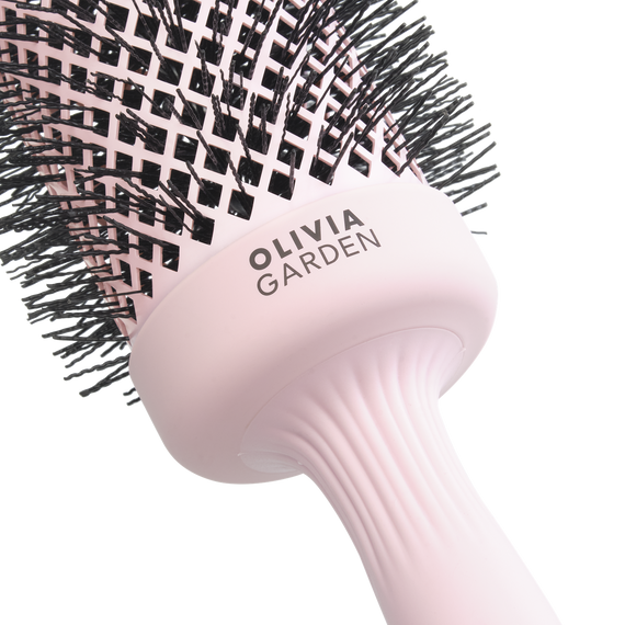 Szczotka Olivia Garden Expert Blowout Speed Wavy Bristles do suszenia i modelowania włosów różowa 55 mm