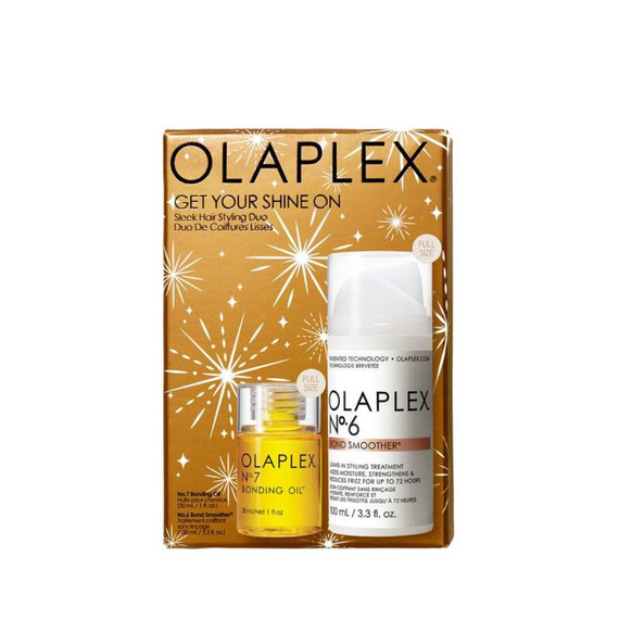 Zestaw świąteczny Olaplex Get Your Shine On odbudowująco stylizujący do włosów