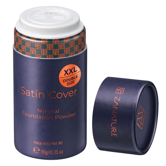 Podkład mineralny Zanature MF Satin Cover Warm Olive WO L2 10 g