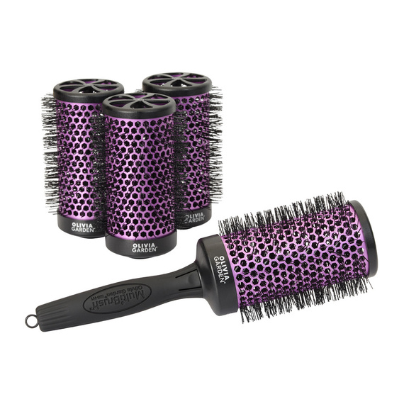 Zestaw szczotek Olivia Garden MultiBrush 55 mm 4 sztuki + uchwyt