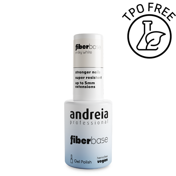Baza hybrydowa Andreia Professional Fiber Base 02 Milky White 10.5 ml