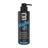Bezbarwny żel LEVEL3 Aqua do golenia zarostu 500 ml