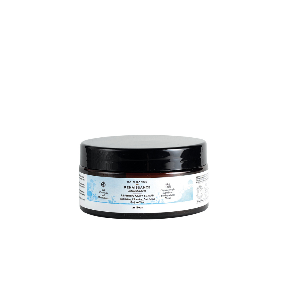 Artego Peeling Artego Rain Dance Renaissance Refining Clay Scrub oczyszczający i regenerujący do skóry głowy 200 ml — Składniki i ocena