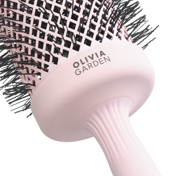 Szczotka Olivia Garden Expert Blowout Speed Wavy Bristles do suszenia i modelowania włosów różowa 65 mm