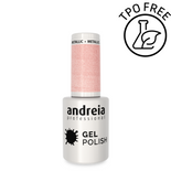 Lakier hybrydowy Andreia Professional Gel Polish 271 biały,perłowy z delikatnie różowym odcieniem 10,5 ml