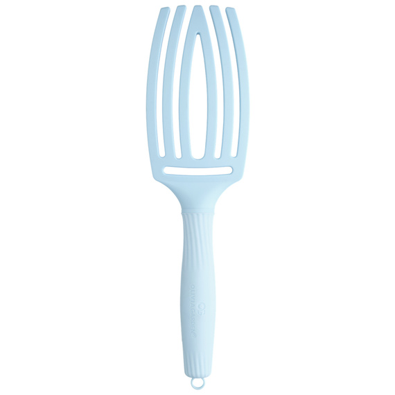 Zestaw szczotek Olivia Garden FingerBrush LOVE do rozczesywania włosów niebieska + różowa