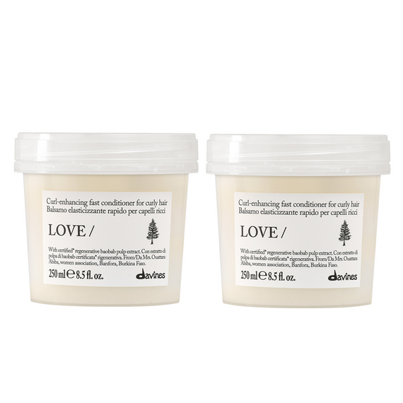 Zestaw Davines Essential Haircare LOVE CURL podkreślająca skręt włosów odżywka 2 x 250 ml