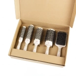 Zestaw szczotek Biofriendly (4 okrągłe + 1 płaska)